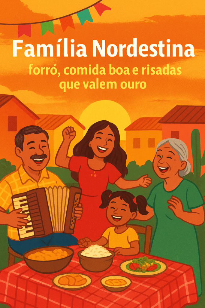 Família Nordestina: Forró, Comida Boa e Risadas que Valem Ouro