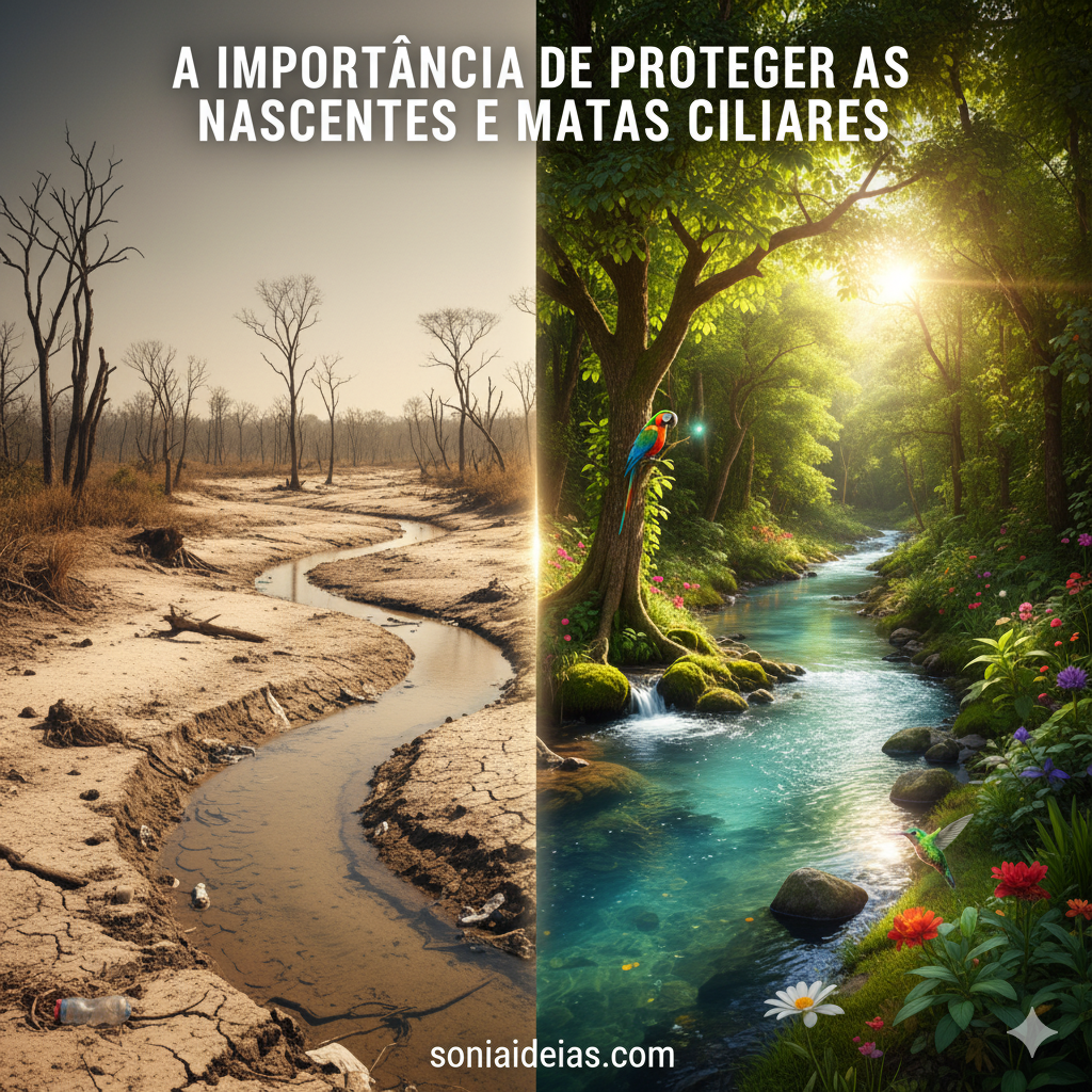 A proteção das nascentes para enfrentar a seca é hoje uma das estratégias mais urgentes para preservar a água no Brasil.