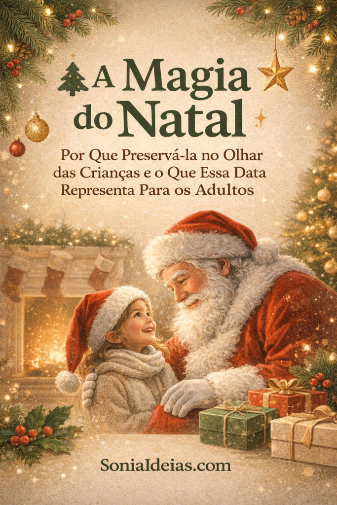 A magia do Natal e seu encanto