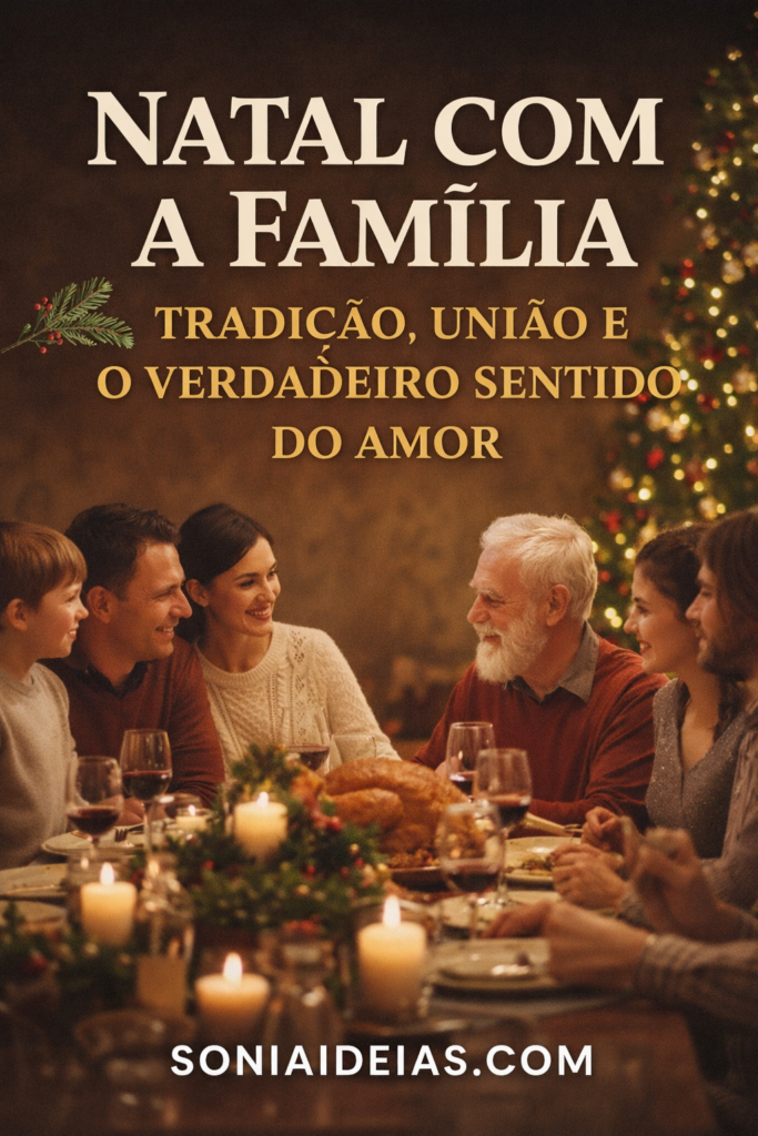 Natal com a família é uma celebração que deveria ecoar durante todo o ano.