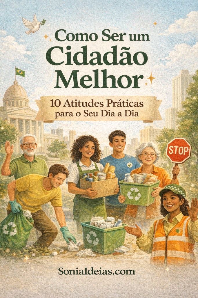 Como Ser um Cidadão Melhor: 10 Atitudes Práticas para o Seu Dia a Dia