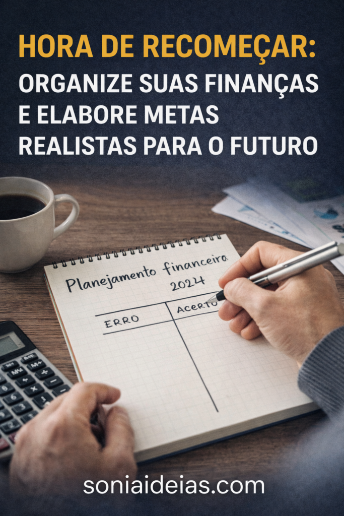 O fim de um ano ou o início de um novo ciclo é o momento ideal para fazer um balanço financeiro pessoal.