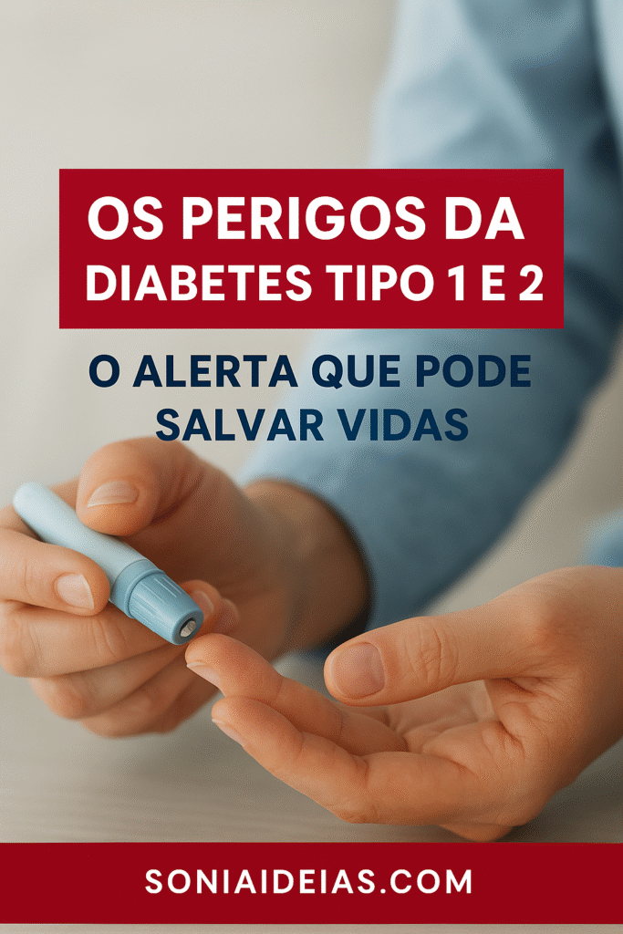 Os Perigos da Diabetes Tipo 1 e 2