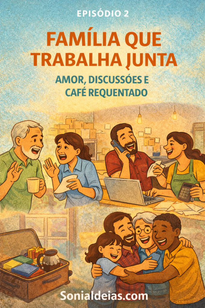 Família que Trabalha Junta: desafios, risadas e laços que se fortalecem