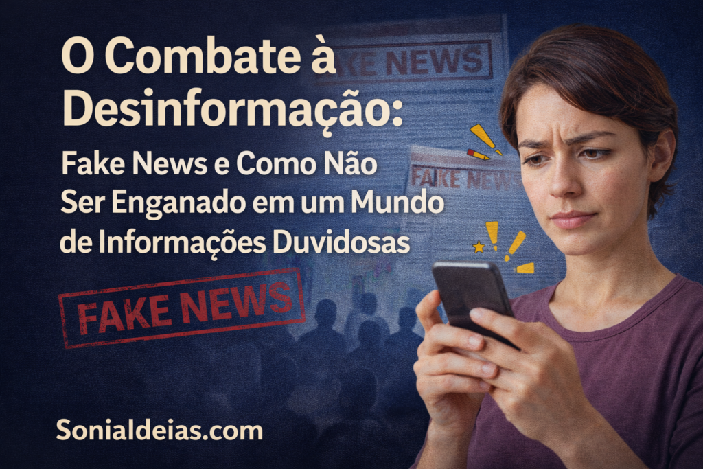 O Combate à Desinformação Fake News