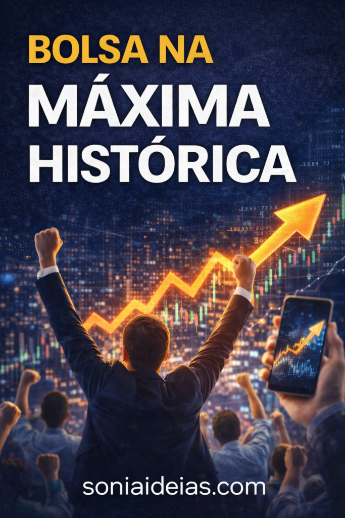 Bolsa na máxima histórica: entenda o que está por trás da euforia, o papel do capital estrangeiro, a expectativa de queda dos juros e como o pequeno investidor pode se beneficiar.