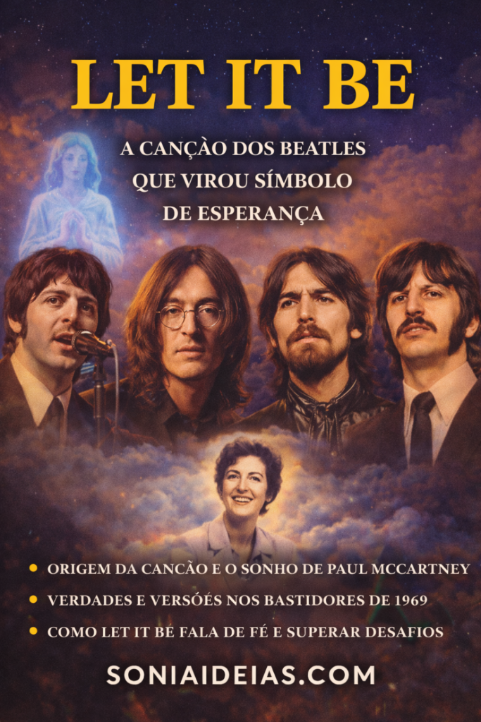 Descubra a origem de Let It Be, o sonho de Paul McCartney com sua mãe e como a música dos Beatles virou símbolo de esperança e superação.