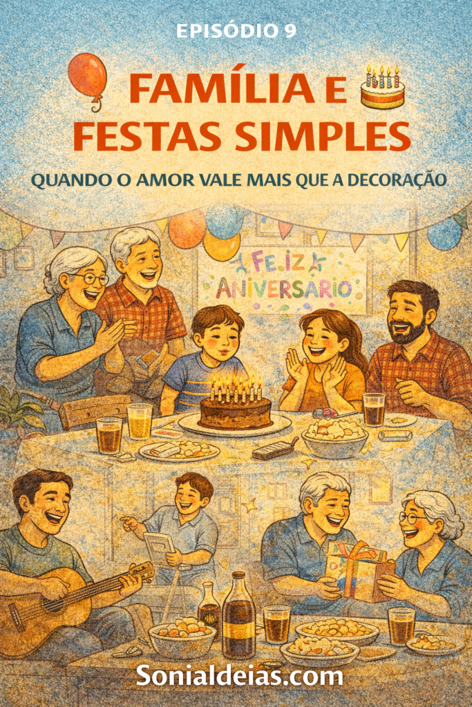 Descubra como a família e festas simples transformam momentos comuns em celebrações inesquecíveis cheias de carinho e união.