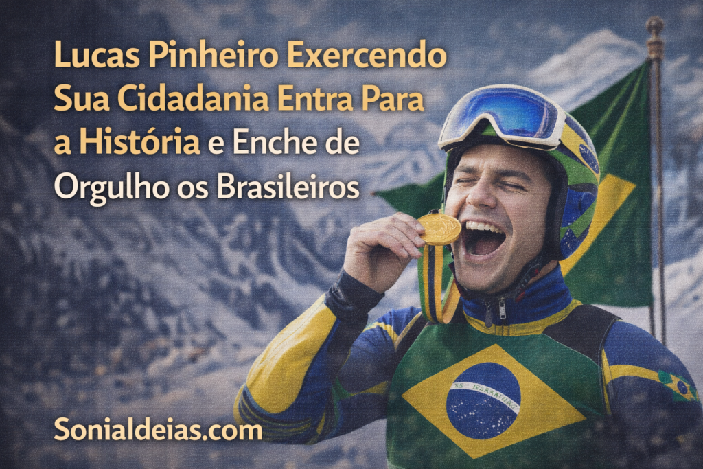 Lucas Pinheiro faz história ao conquistar medalha de ouro no slalom gigante representando o Brasil. Conheça sua trajetória, decisão de cidadania e impacto histórico para a América do Sul.