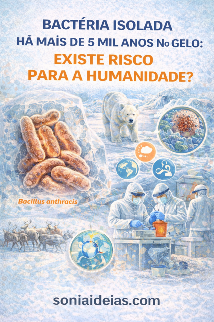 Bactéria de 5 mil anos isolada no gelo preocupa cientistas? Entenda os riscos reais, o que dizem especialistas e se há perigo