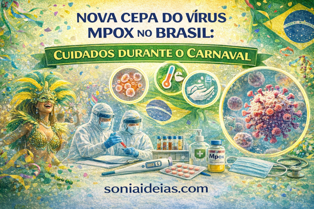 Nova cepa da Mpox no Brasil preocupa autoridades? Veja onde surgiu o primeiro caso, sintomas, medidas preventivas e cuidados no Carnaval.