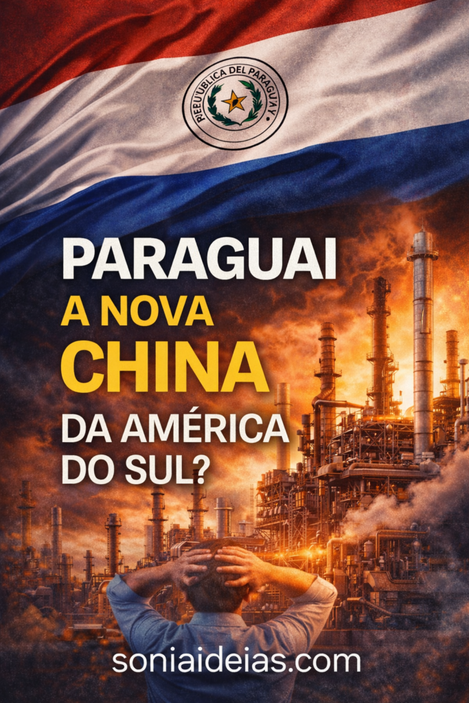 Paraguai, a nova China da América do Sul. entenda o projeto industrial que quer dobrar o PIB em 10 anos e por que o Brasil perde empresas.