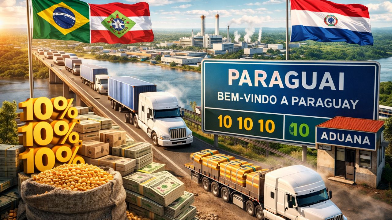 Paraguai, a nova China da América do Sul. entenda o projeto industrial que quer dobrar o PIB em 10 anos e por que o Brasil perde empresas.