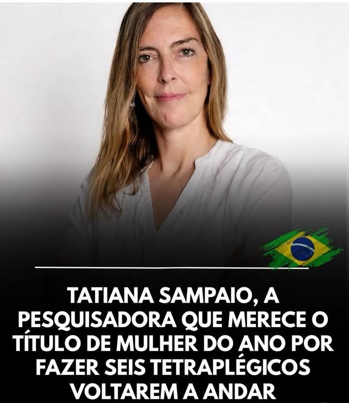 Conheça a pesquisadora Tatiana Sampaio, os avanços da polilaminina e o que a ciência já descobriu sobre regeneração da medula espinhal.