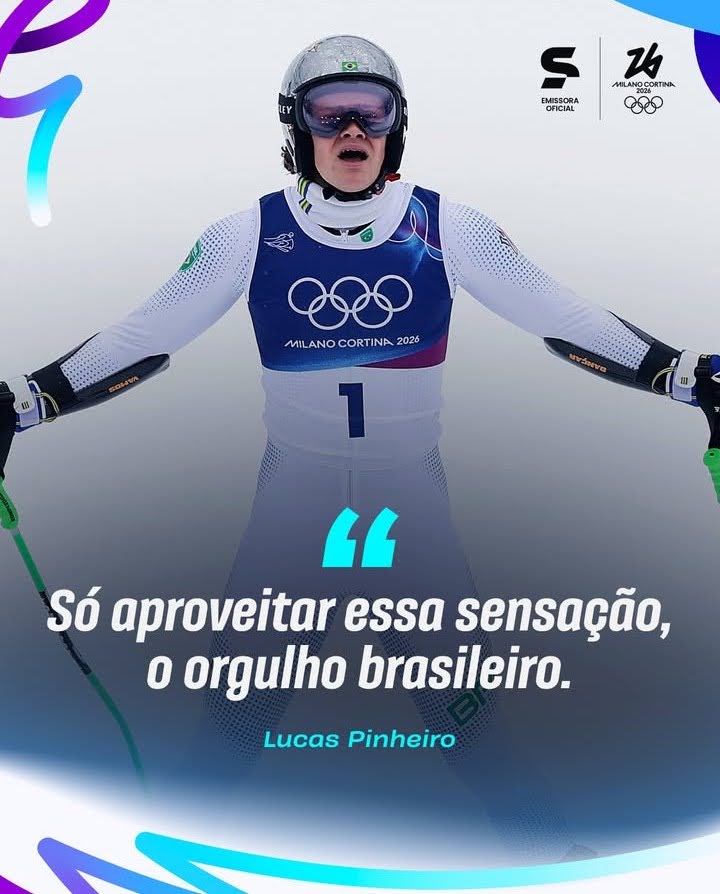 Lucas Pinheiro faz história ao conquistar medalha de ouro no slalom gigante representando o Brasil. Conheça sua trajetória, decisão de cidadania e impacto histórico para a América do Sul.