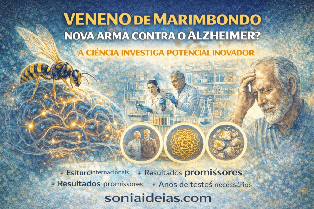 Veneno de marimbondo pode ajudar no combate ao Alzheimer? Entenda o que dizem as pesquisas, testes realizados e o que a ciência já comprovou.