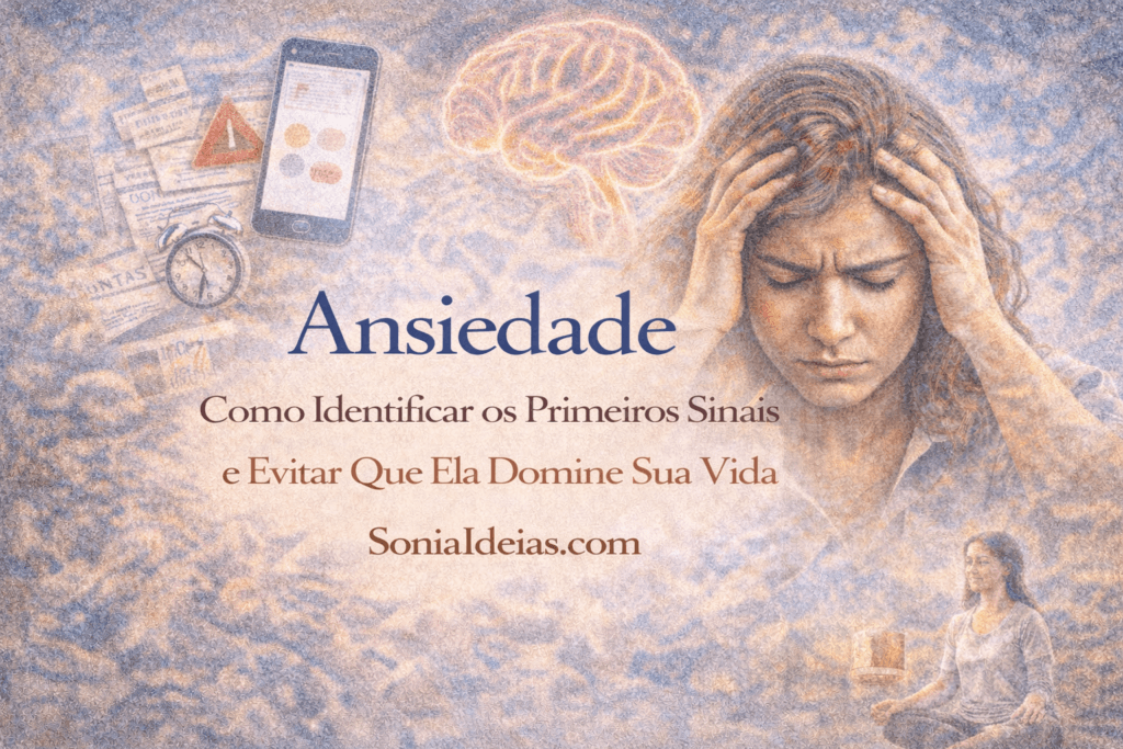 Saiba como identificar os primeiros sinais de ansiedade, entender seus impactos e práticas simples para evitar que ela domine sua vida.