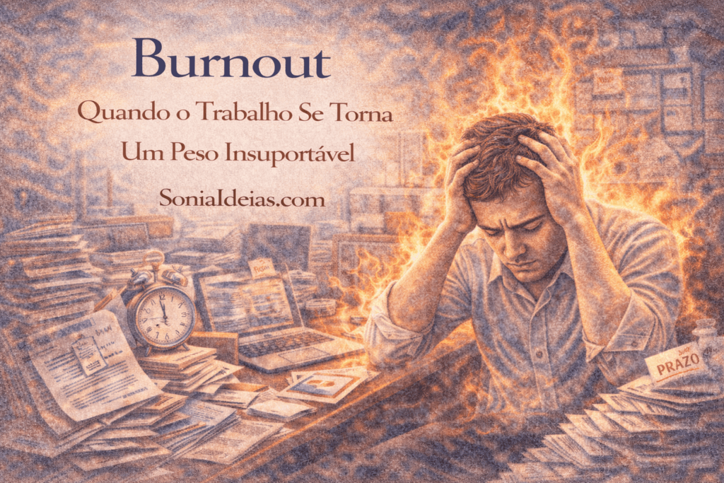 Entenda o que é a síndrome de burnout, seus principais sintomas e como evitar que o excesso de trabalho prejudique sua saúde emocional