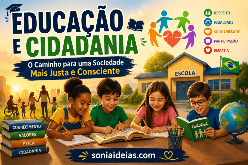 Educação e cidadania caminham juntas na construção de uma sociedade justa. Descubra como o aprendizado forma cidadãos conscientes e participativos.