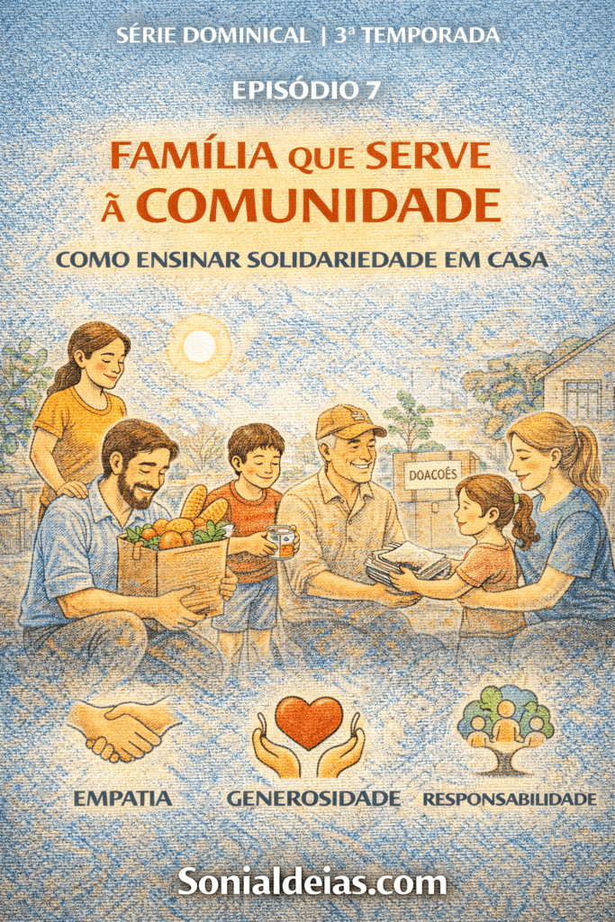 Descubra como a família que serve à comunidade ensina solidariedade, fortalece valores e contribui para uma sociedade mais humana.