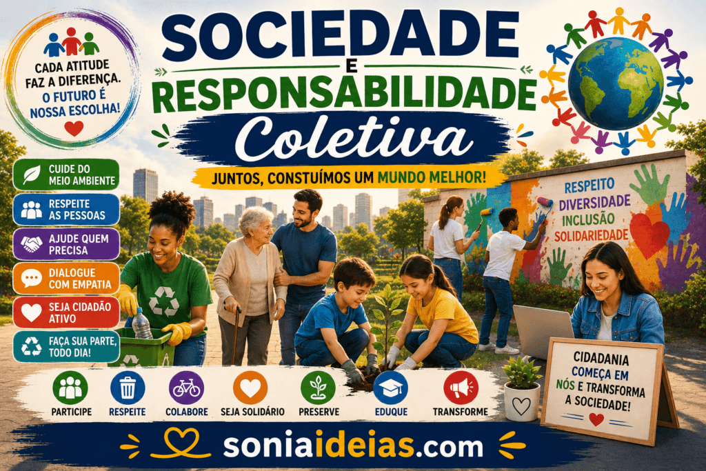 Entenda como a responsabilidade coletiva fortalece a sociedade e descubra como pequenas atitudes podem transformar o mundo ao nosso redor.