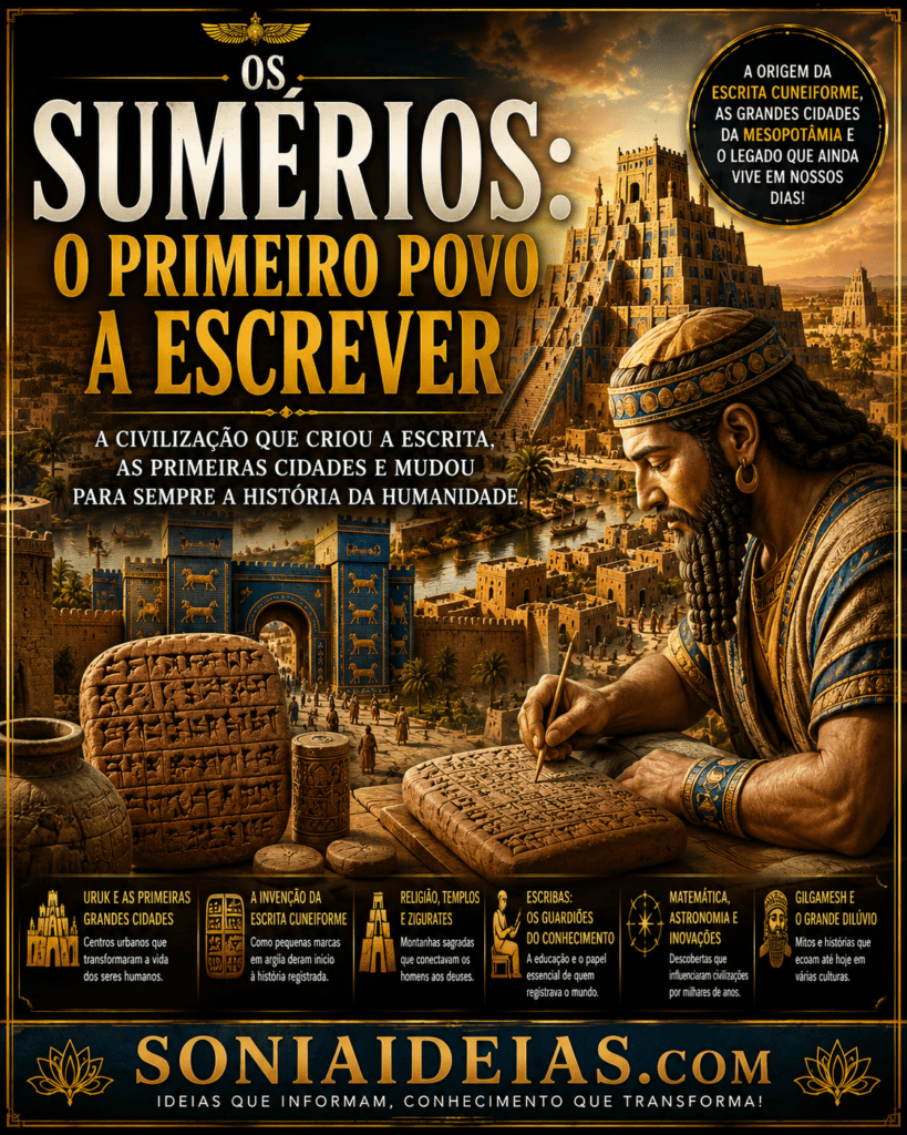 Conheça os sumérios, uma das primeiras civilizações da história, e descubra como surgiu a e