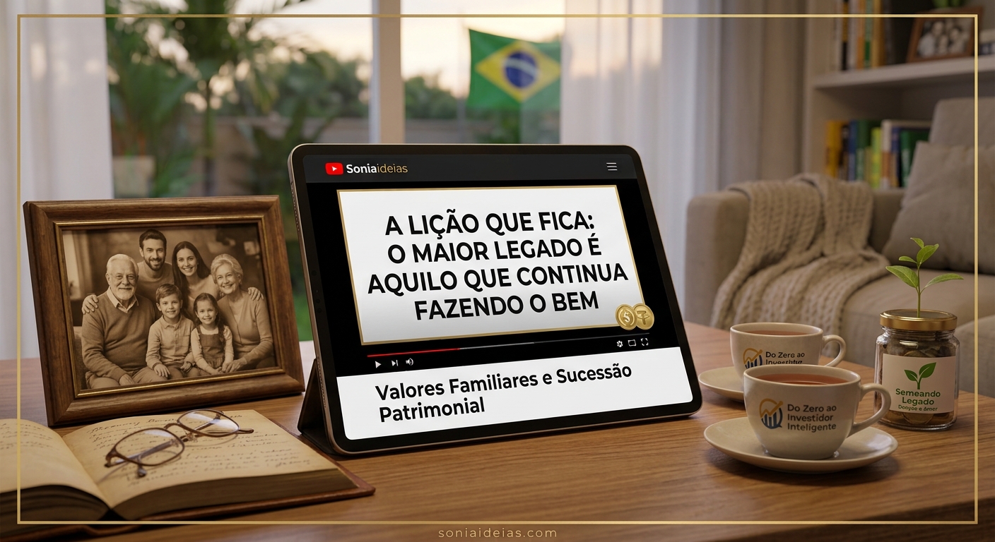 Como uma família que deixa um legado transmite valores, amor, respeito e ensinamentos que inspiram os filhos e transformam futuras gerações.