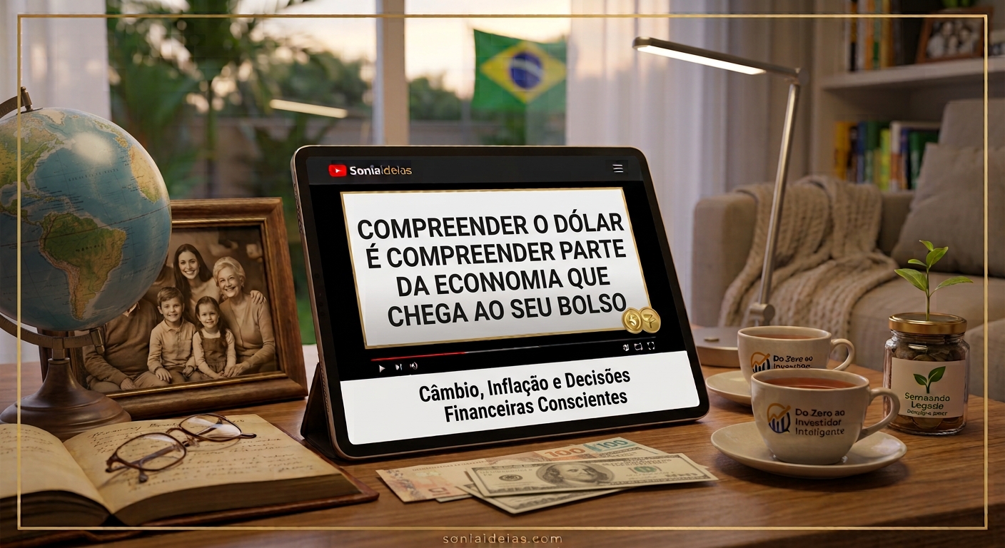Entenda como funciona o dólar, por que sua cotação sobe e desce e como o câmbio afeta preços, inflação, viagens, investimentos e seu bolso.