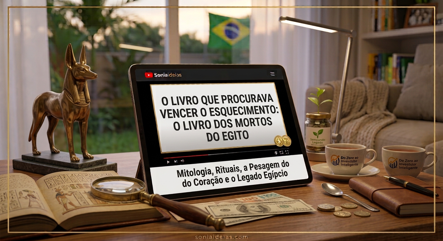 Conheça o Livro dos Mortos do Egito, seus rituais, o julgamento do coração, Osíris e as crenças egípcias sobre a vida após a morte.